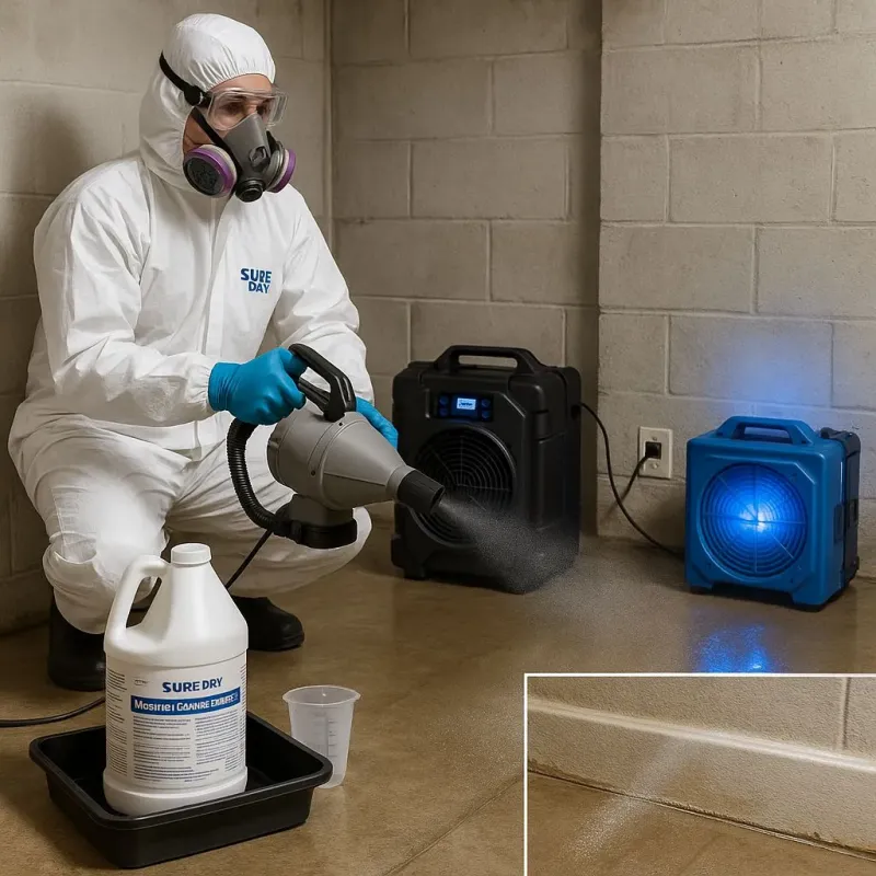 Sanitization and Odor Removal process in Brandon, SD