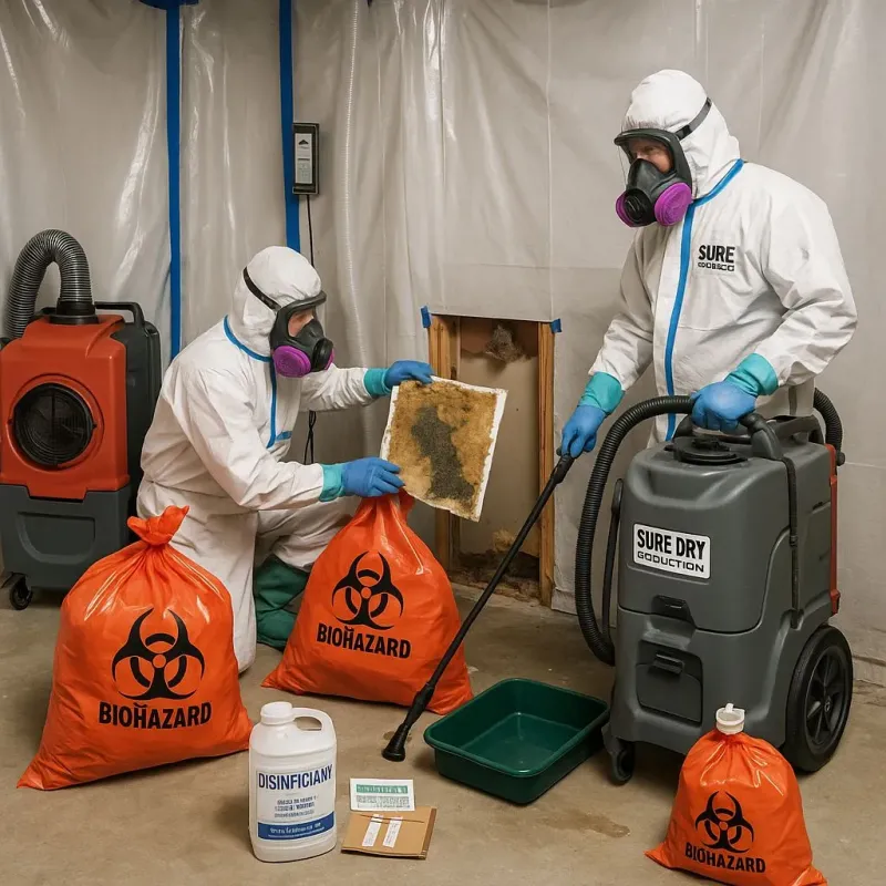 Contaminated Water Handling Protocols process in Brandon, SD