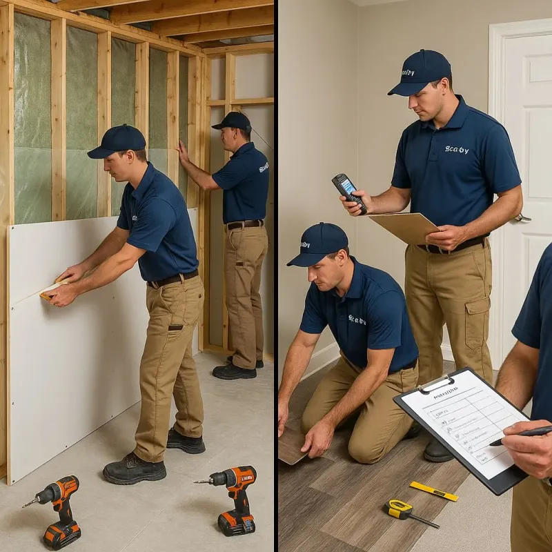 Repairs and Reconstruction process in Brandon, SD